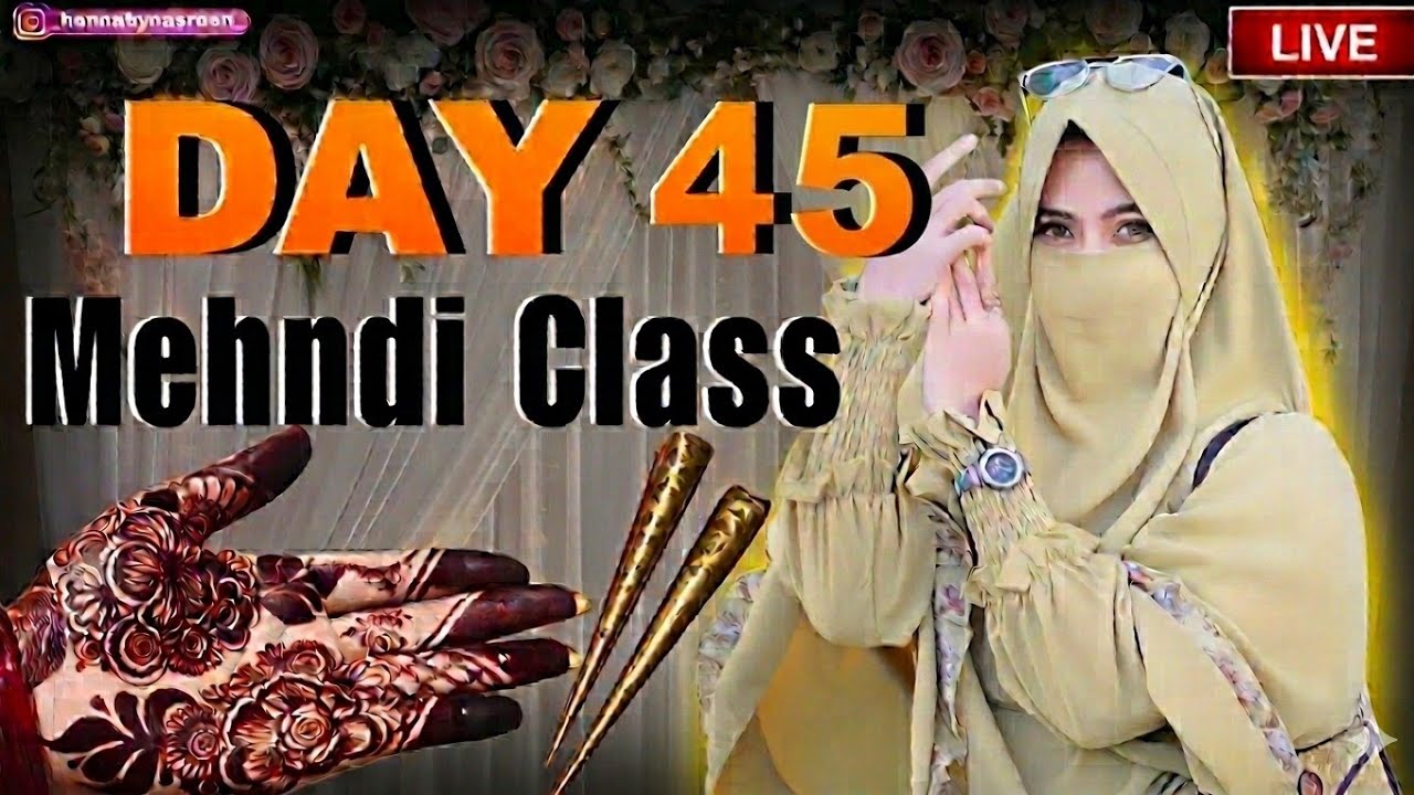 Aajao shehzadiyon mehendi designs Seekhein 😱#free #mehendi #artist #art #feed #short #live #2026