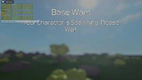 Another hacker in Roblox Base Wars