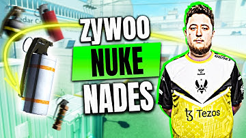 Vitality ZywOo - Nuke Utility | BLAST Premier Fall Final 2023 | Nov 23, 2023