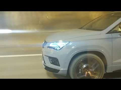 CUPRA ATECA Tunnel on the road