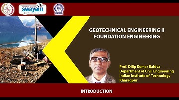 Geotechnical Engineering II Foundation Engineering