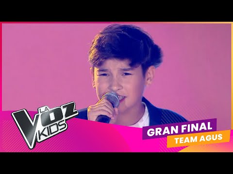 Thiago Arrocha canta Rayando el sol | FINAL | La Voz Kids Uruguay 2023