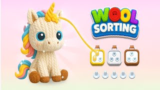 فرز الصوف: فك خيوط الصوف ثلاثية الأبعاد (من تطوير Sonat) فيديو طريقة اللعب على نظام iOS (عالي الدقة) screenshot 5