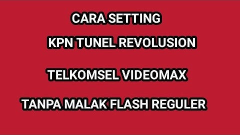 Cara seting videomax di ssh SSL tanpa malak flash