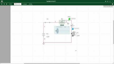 Multisim Live - Potentiometer