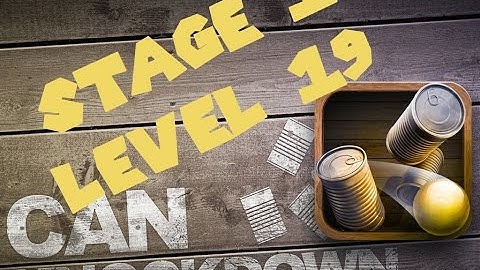 Can Knockdown 3 - Stage 1 - Level 19