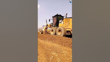 Cat 160M Grader Full Loaded Work Testing ||