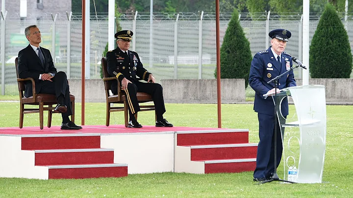 General Wolters at SACEUR change of command ceremony, 03 MAY 2019