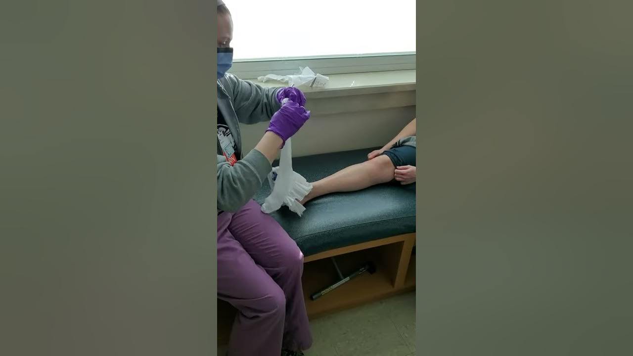 Easy way to apply ted hose nursing educational video youtube