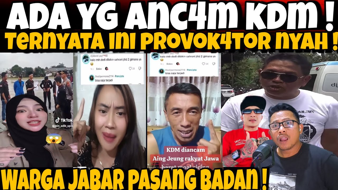 KDM DI ANC4M‼️WARGA JABAR PASANG BADAN - TERNYTA INI PROVOK4T0R NYAH !