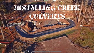 How to build a creek culvert