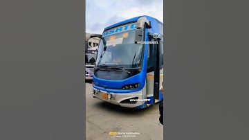 GSRTC Volvo. #bus #gsrtc #shorts