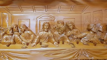 Nội Thất Thiên Minh - Tượng Gỗ Phong Thủy - Tượng Gỗ Công Giáo - Tranh Tiệc Ly Công Giáo