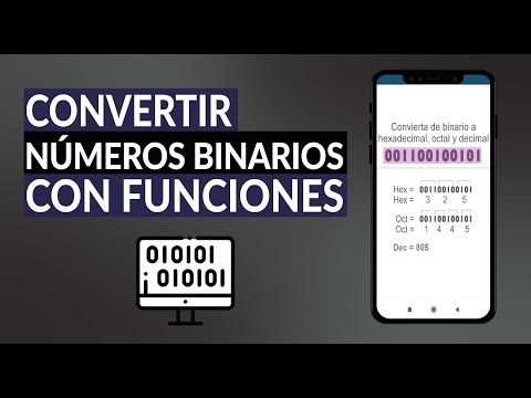 Cómo Convertir Números Binarios con la Función BIN.A.DEC, BIN.A.HEX y BIN.A.OCT