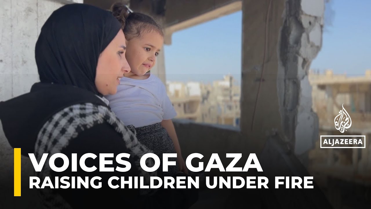 Palestinian mother in Gaza shares struggles of raising children in a warzone