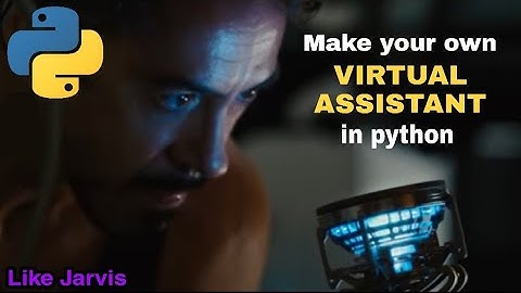 How you can Build your Voice Assistant like Jarvis in PYTHON |Speech Recognition | Tutorial #1 |