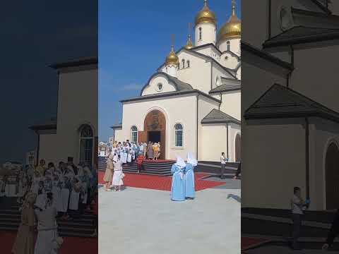 АНАПА. 1 октября 2023 г. Сегодня Патриарх Кирилл освятил новый храм святого князя Владимира в Анапе