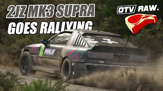 This 700hp 2JZ swapped 87' Toyota Supra MK3 goes RALLYING • #OTVRAW