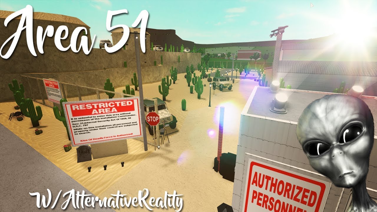 Building Area 51 On Bloxburg Roblox Youtube - roblox area 51 had something i m not allowed to see youtube
