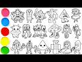 Draw Amazing Italian Meme Creatures in minutes - Prestige Snow Snow Sahur, Caramelo Filtrello others
