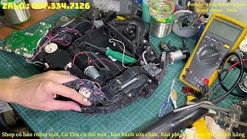 Robot hút bụi lau nhà không hút rác | Sửa chữa Ecovacs Deebot DD35 Lỗi chổi chính không hút rác