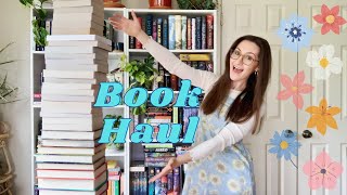 BOOK HAUL || 30+ books! new releases, thrillers, and romance 🌸