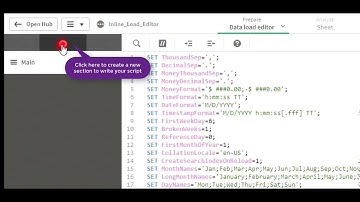 Qlik - Inline Table Load