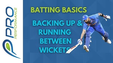 Cricket Batting Basics: Backing Up & Running Between Wickets