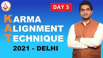 Karma Alignment Technique | Day 3 | 18 December 2021 | Rahul Kaushik