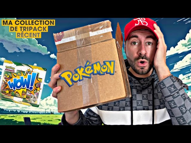 MA COLLECTION DE TRIPACK POKÉMON RÉCENT + OUVERTURE ! 🫣 