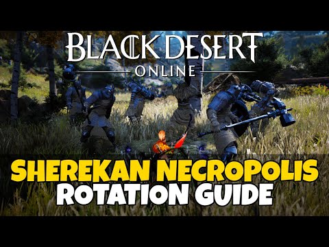 Видео: Sherekan Necropolis Rotation Guide | Black Desert Online