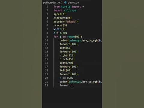 Make a very crazy design using Python code in website development ...