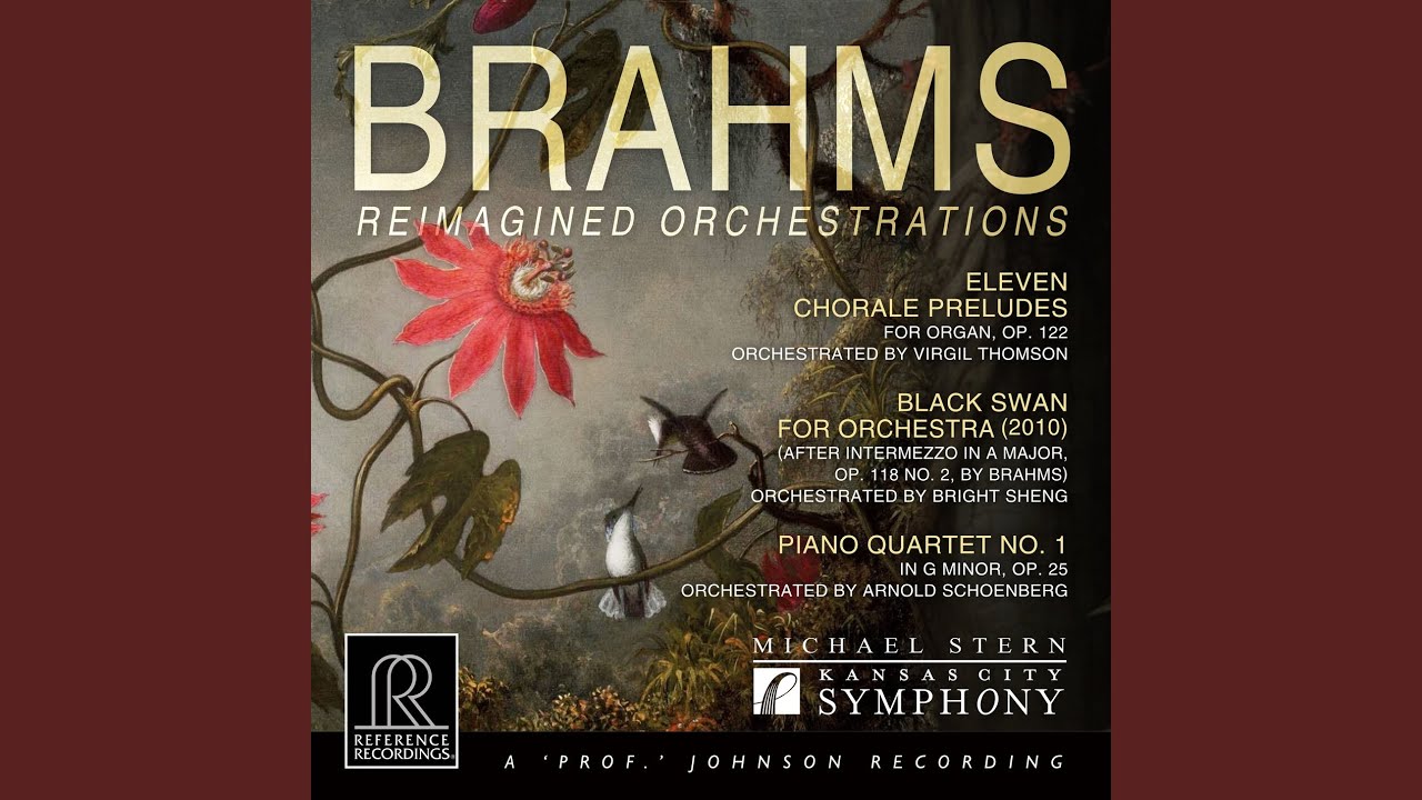 Παρακολούθηση 11 Chorale Preludes, Op. 122 (Arr. for Orchestra by Virgil Thomson) : No. 4, Herzlich tut mich... στο YouTube