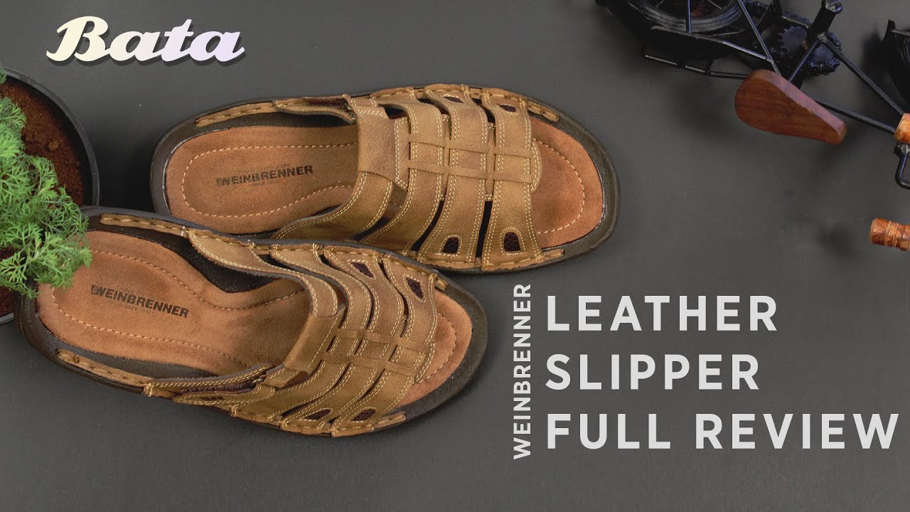 bata weinbrenner chappals