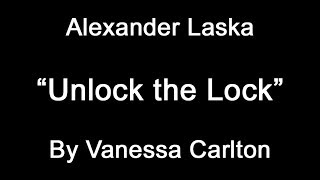 Vanessa Carlton, &quot;Unlock the Lock&quot; Piano Instrumental