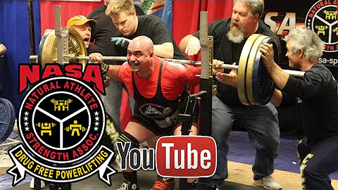 NASA 2013 Masters Nationals Powerlifting: Terry Pe...