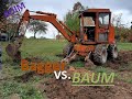 #50 Bagger vs. Baumstumpf | Baggeraction | #OIM