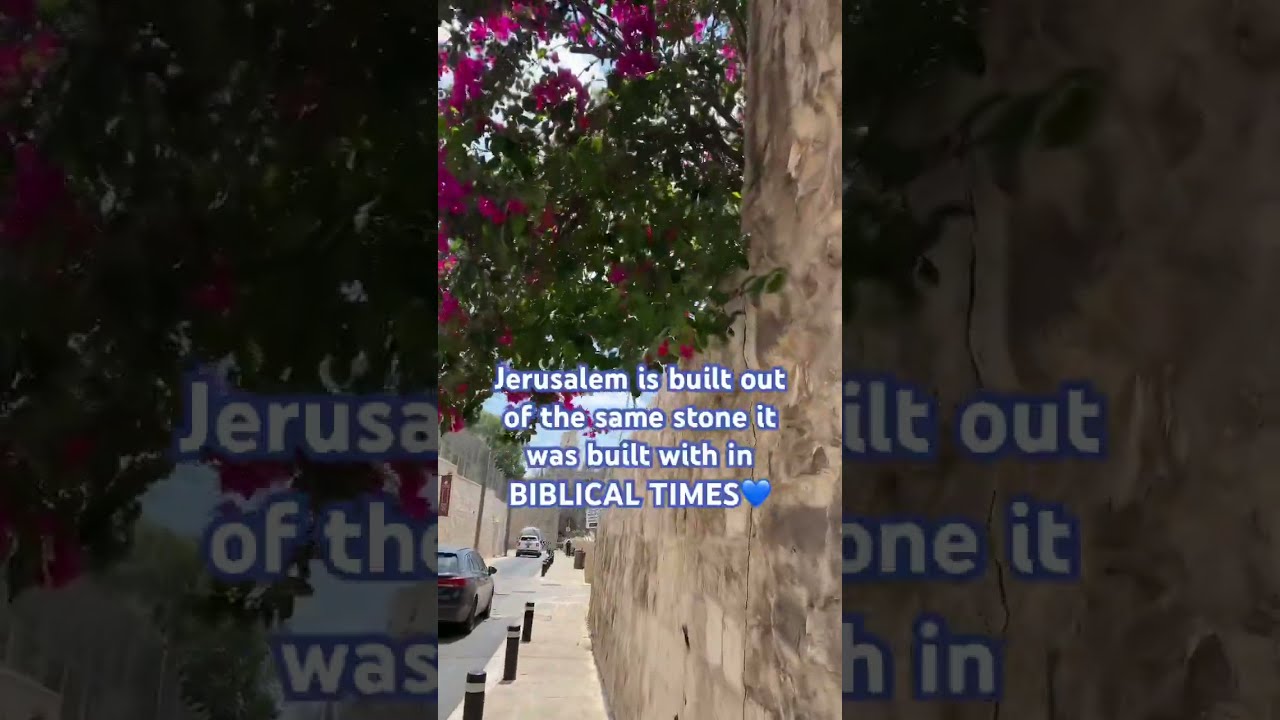 Why Do The Buildings In Jerusalem Look SO Similar Curious Israel VisitIsrael Funfact