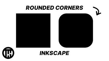 How to Create Round Corners in Inkscape - Tutorial