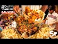 Cheapest Food Of Kolkata | Puri Aloo Dum With Aloo Jhol | Only 5₹/- | Indian Street Food India