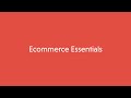 Ecommerce Basics - Everything You Need to Know to Start Your Ecommerce Site