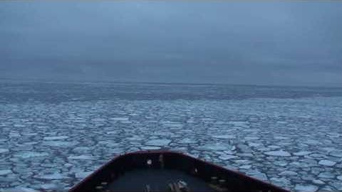 Marginal ice zone, Bering Sea, April 4, 2010