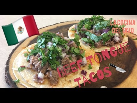 How To Make Beef Tongue Tacos (Tacos De Lengua)