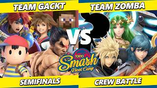 Tokyo Smash Boot Camp 8 CREW BATTLE - Team Zomba Vs. Team Gackt - Smash Ultimate - SSBU