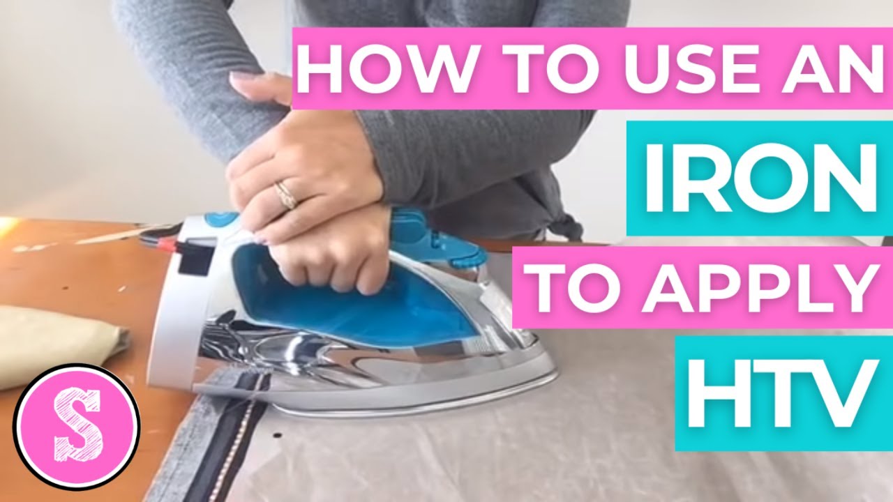 😍 How to Use HTV with an Iron  Heat Transfer Vinyl Beginner Tutorial 