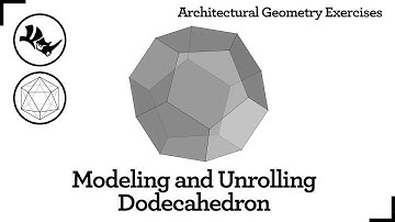 Modeling and Unrolling Dodecahedron