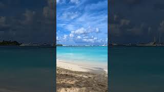 Beautiful Bayahibe Beach, Dominican Republic! 🥰💙 #travel  #beach #dominicanrepublic