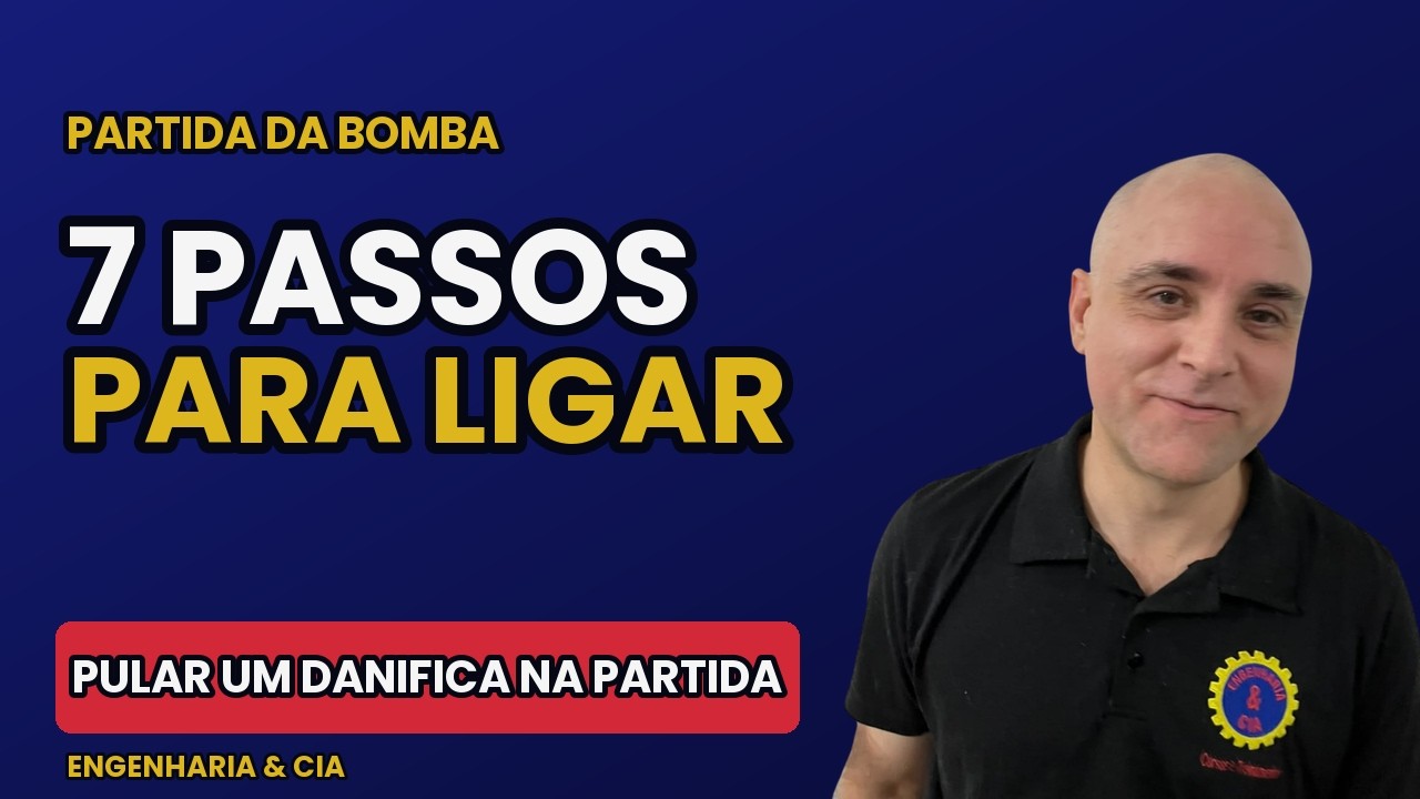 PARTIDA NA HORA ERRADA PODE DESTRUIR A BOMBA CENTRÍFUGA EM POUCOS SEGUNDOS