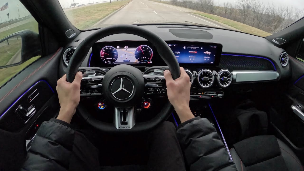 Mercedes-AMG GLB 35 2025 года — тест-драйв от первого лица