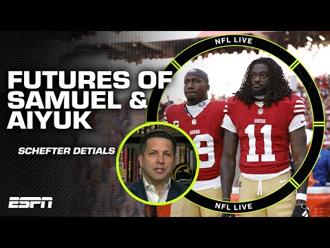 Adam Schefter details the futures of Deebo Samuel and Brandon Aiyuk | NFL Live